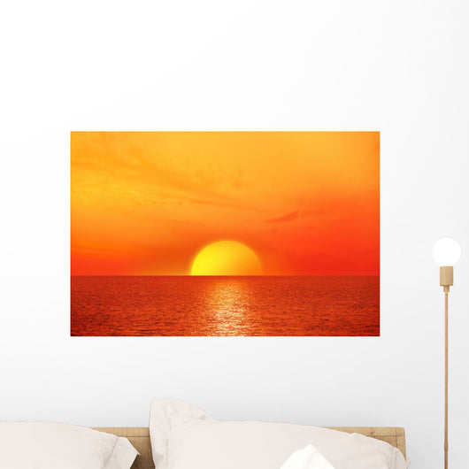 Sonnenuntergang Am Meer Wall Decal