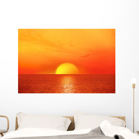 Sonnenuntergang Am Meer Wall Decal