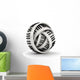 Twisted Piano Keys Musical Wall Decal