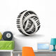 Twisted Piano Keys Musical Wall Decal