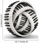 Twisted Piano Keys Musical Wall Decal