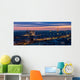 Paris Depuis Bastille Wall Decal Panoramic Wall Decal