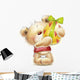 Teddy Bear with Easter Wall Decal