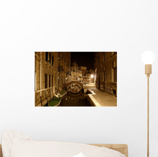 Venice Night Wall Decal