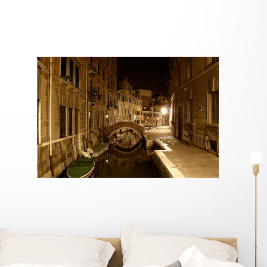 Venice Night Wall Decal
