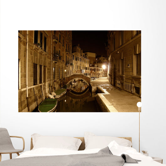 Venice Night Wall Decal