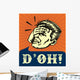 Facepalm Vintage Man Slapping Wall Decal