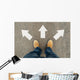 Yellow Boots Road Wall Decal