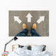 Yellow Boots Road Wall Decal
