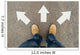Yellow Boots Road Wall Decal