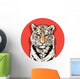 Graphic Color Drawing Bengal Wall Decal