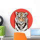 Graphic Color Drawing Bengal Wall Decal