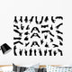Silhouettes Hands Vector Wall Decal Sticker Set Wall Decal