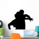 Silhouette Ballroom Dancing Wall Decal