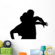 Silhouette Ballroom Dancing Wall Decal