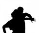 Silhouette Ballroom Dancing Wall Decal