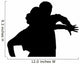Silhouette Ballroom Dancing Wall Decal