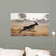 Antelope Running across Savannah Wall Decal