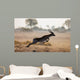 Antelope Running across Savannah Wall Decal