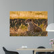 Female Cheetah Lying Grass Wall Decal