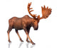 Figure Moose Wall Decal