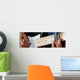 Electric Guitar Player Performing Wall Decal Panoramic Wall Decal