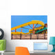 Yellow Water Slider Outdoor Wall Decal