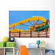 Yellow Water Slider Outdoor Wall Decal