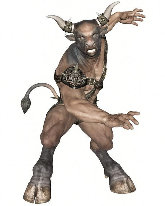 Minotaur Wall Decal