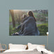 Woman with Her Beautiful Wall Decal