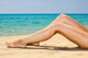 Woman's Legs Beach Wall Decal