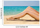 Woman's Legs Beach Wall Decal