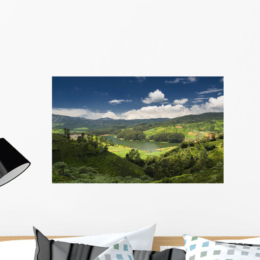 Emerald Lake and Village Wall Decal