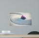 Orchidee Auf Stein im Wall Decal Design 2