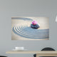 Orchidee Auf Stein im Wall Decal Design 2