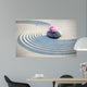 Orchidee Auf Stein im Wall Decal Design 2