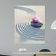Orchidee Auf Stein im Wall Decal Design 1