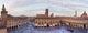 Piazza Maggiore Bologna Wall Decal Panoramic Wall Decal