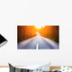 Country Road Wall Decal