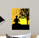 Meditation Wall Decal