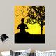 Meditation Wall Decal