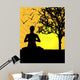 Meditation Wall Decal