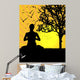 Meditation Wall Decal