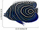 Emperor Angelfish Wall Decal