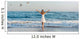Girl Standing Beach Wall Decal
