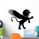 Vector Sign Lion Wall Decal