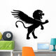 Vector Sign Lion Wall Decal