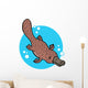 Cartoon Platypus Wall Decal