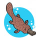 Cartoon Platypus Wall Decal