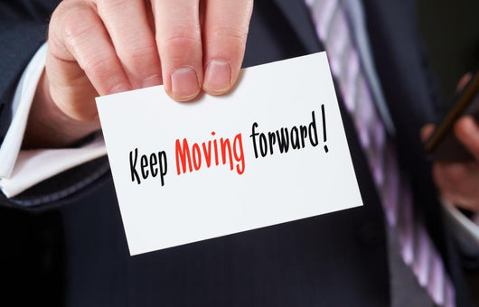 Businessman Holding Business Card Wall Decal